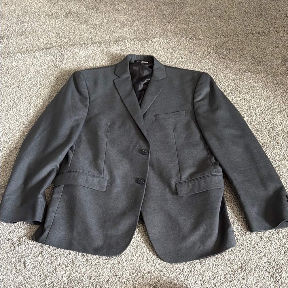Van Heusen Black Sport Coat with Notch Lapel